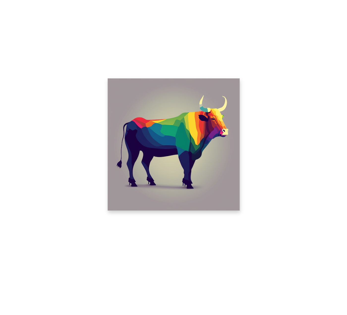 Bull Pride 8x8"