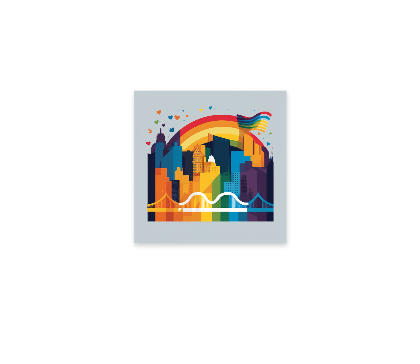 Pride of the City 8x8"