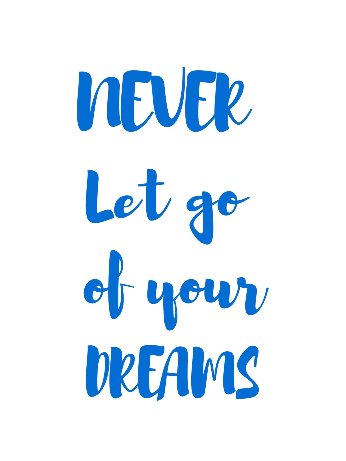Never Let Go