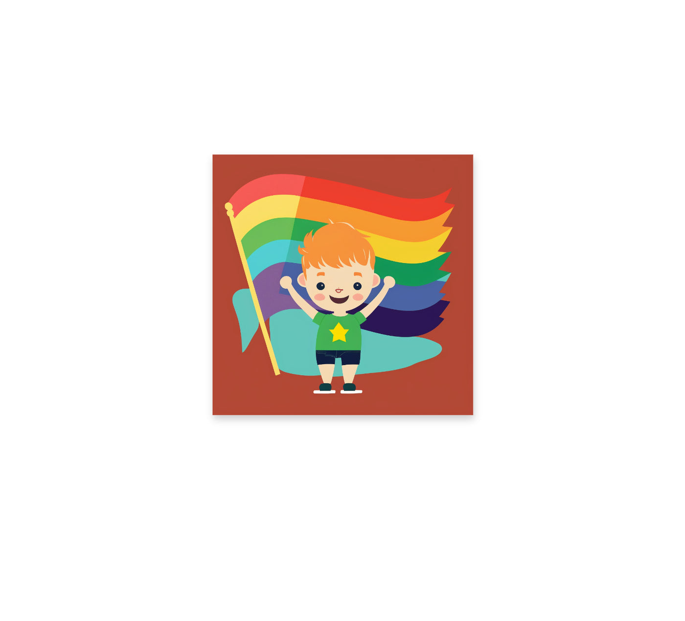 Pride is for Everyone 8x8"