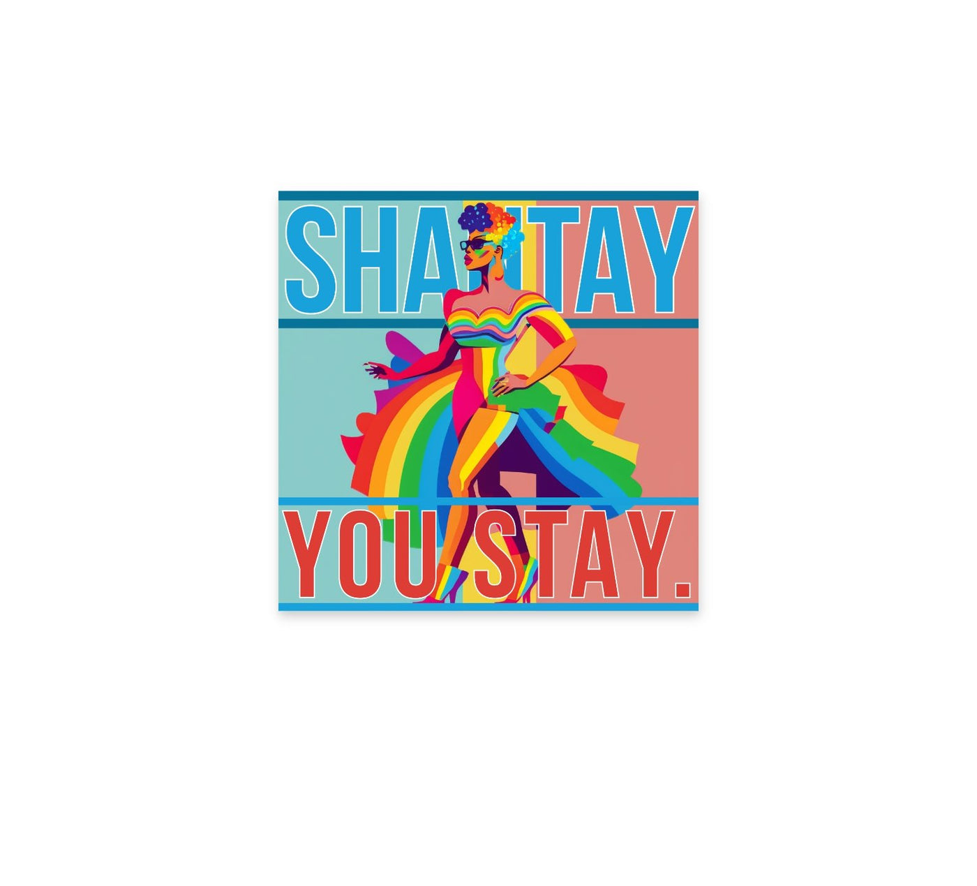Shantay 8x8"